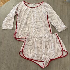 LAKE Pajamas Pima Long-Short Set